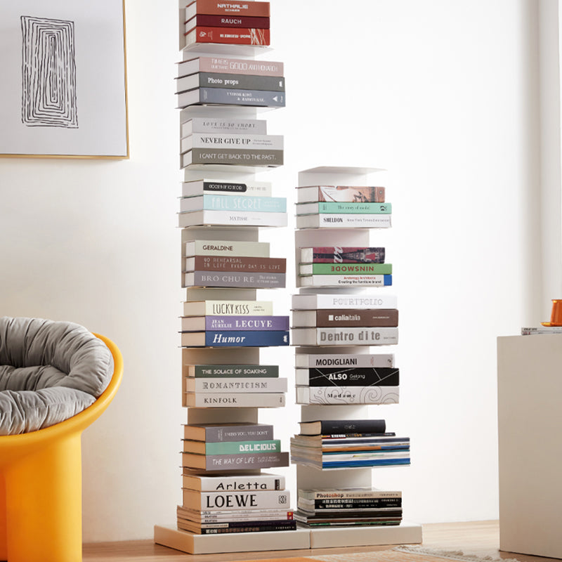 13.78"W Bookshelf Contemporary Style Invisible Bookcase for Office and Home