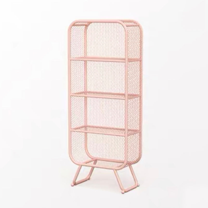 Iron Modern Standard Bookshelf Closed Back Vertical Bookcase for Home