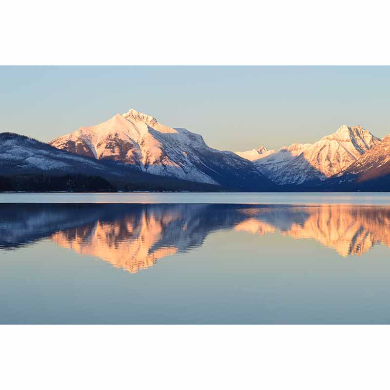 Modern Style Photography Wall Mural Wallpaper Mountain Range Bedroom Wall Mural