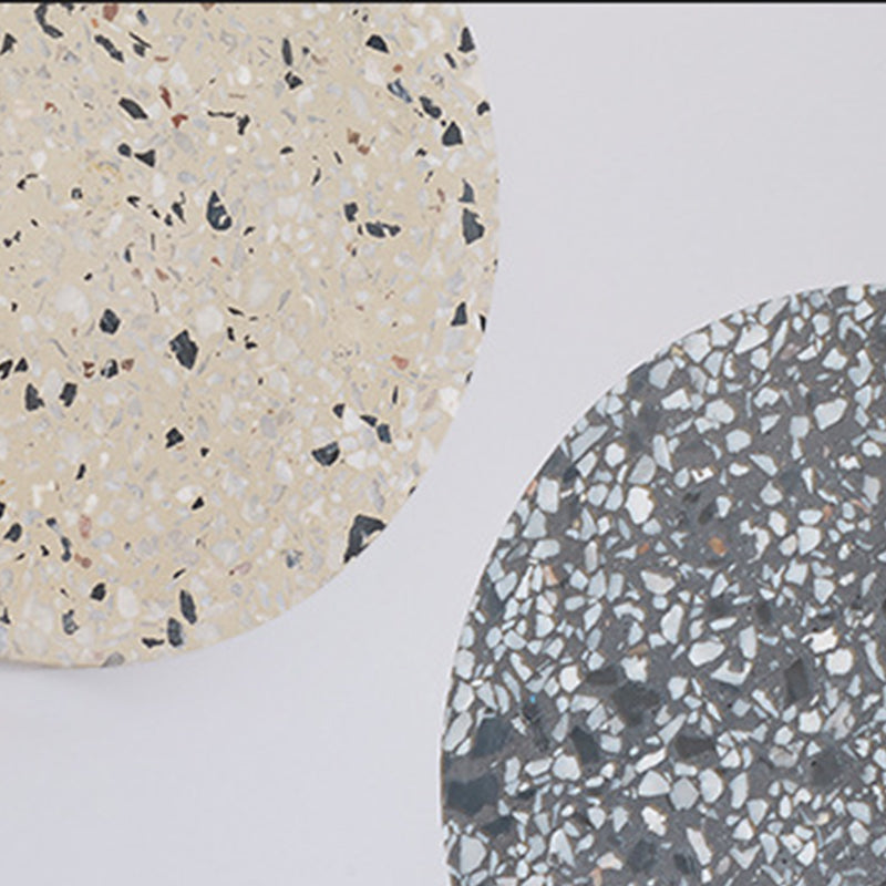 Modern Simple Stone Wall Light Colorful Marble Round Shape LED Wall Lamp for Living Room