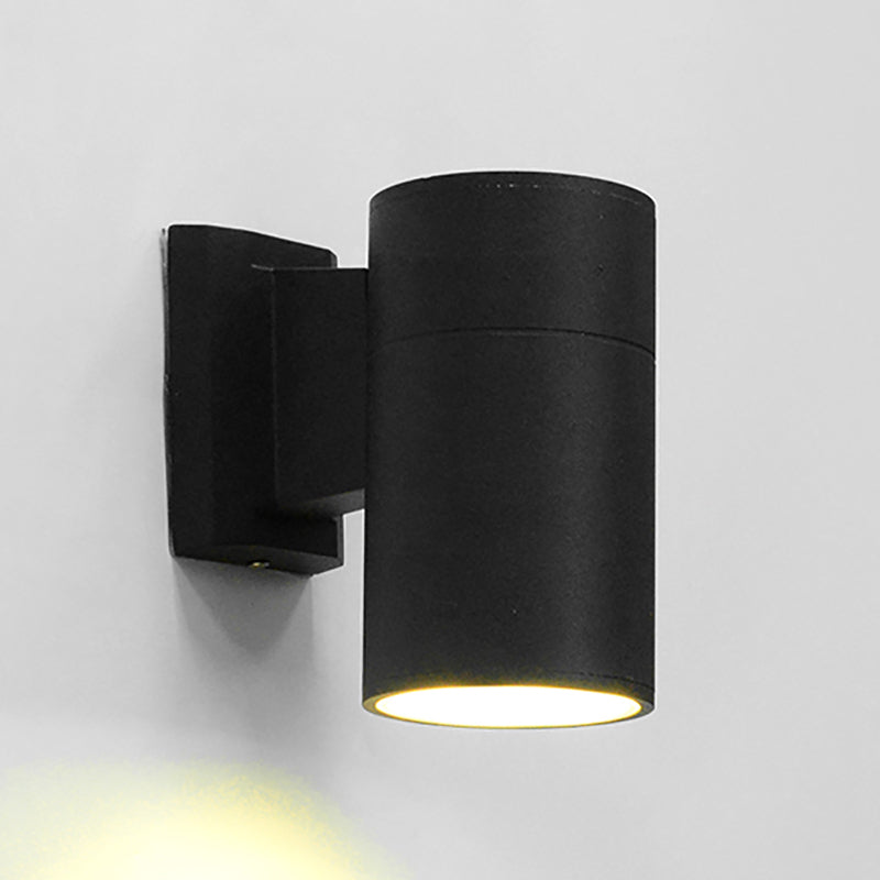 Multi Lights Geometric Wall Lights Modern Style Metal Wall Lighting Fixtures in Black