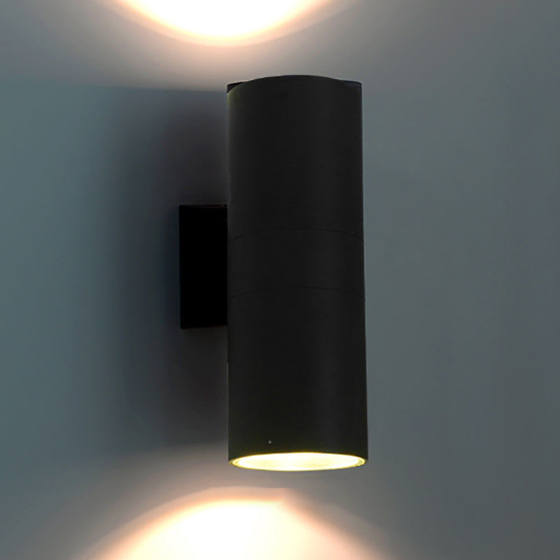 Multi Lights Geometric Wall Lights Modern Style Metal Wall Lighting Fixtures in Black
