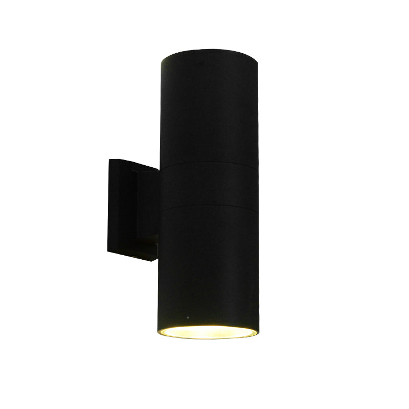 Multi Lights Geometric Wall Lights Modern Style Metal Wall Lighting Fixtures in Black