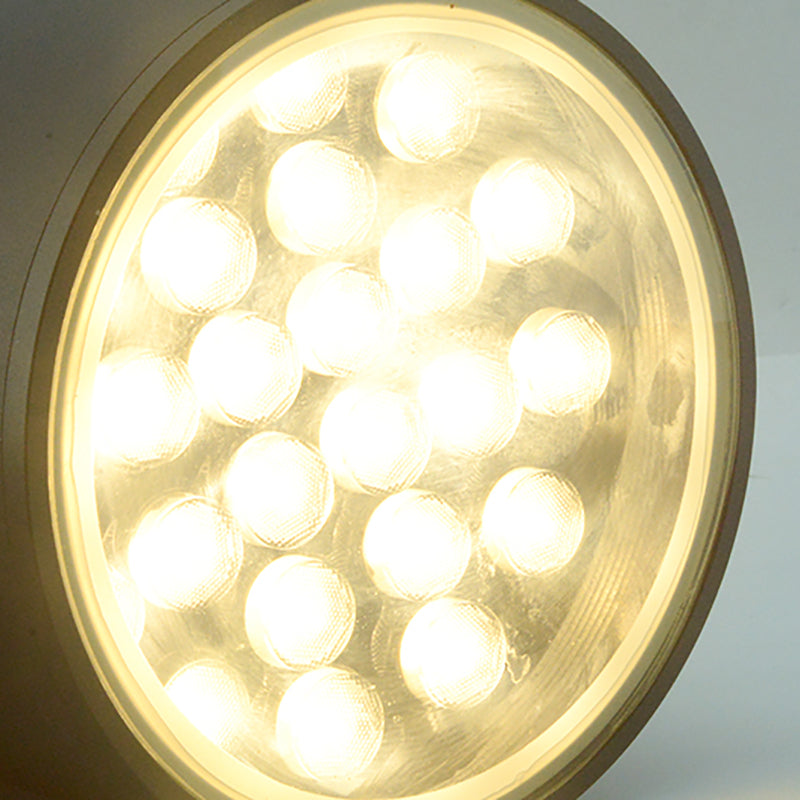 Multi Lights Geometric Wall Lights Modern Style Metal Wall Lighting Fixtures in Black