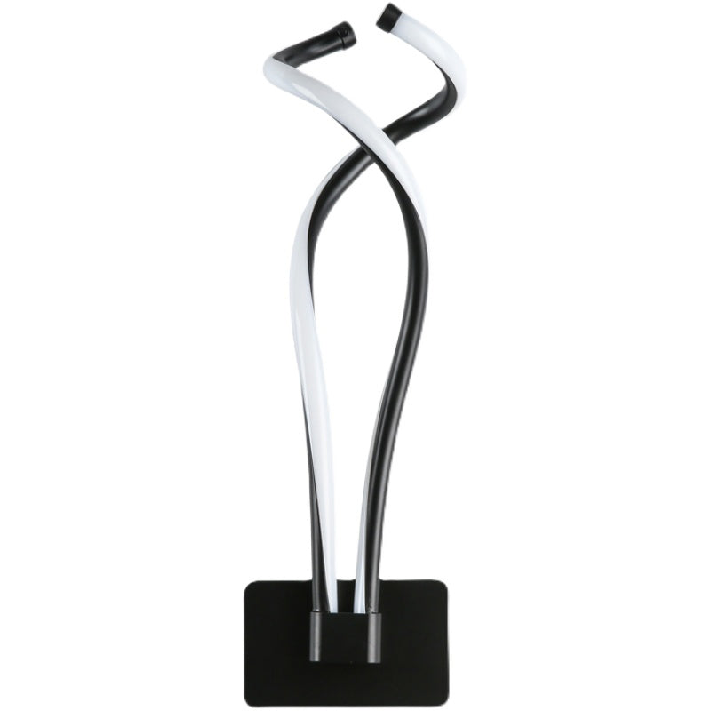 Contemporary Style Metal Wall Light Linear LED Wall Sconce for Living Room