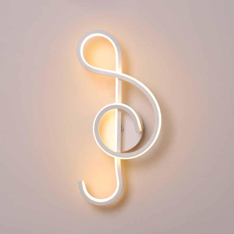 Contemporary Style Metal Wall Light Linear LED Wall Sconce for Living Room