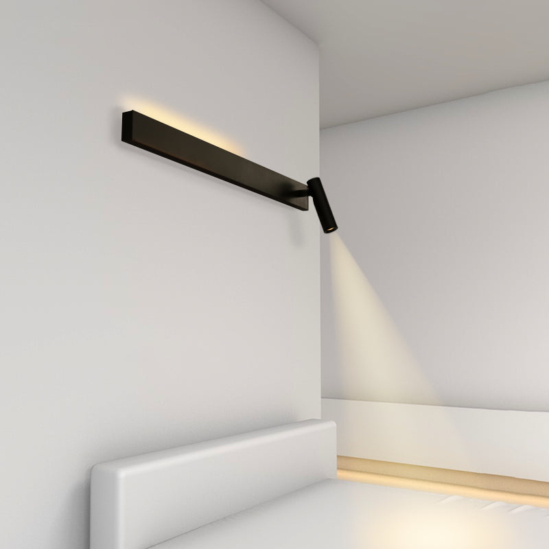 Metal Square Shape Wall Mount Lighting Modern 2-Lights Wall Mounted Light Fixture