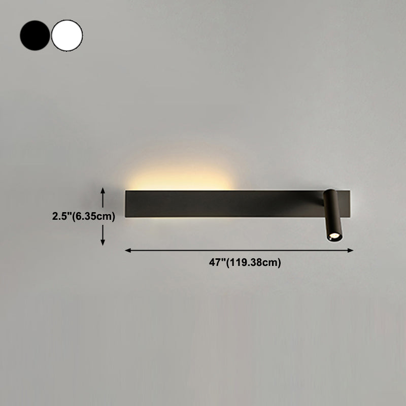 Metal Square Shape Wall Mount Lighting Modern 2-Lights Wall Mounted Light Fixture