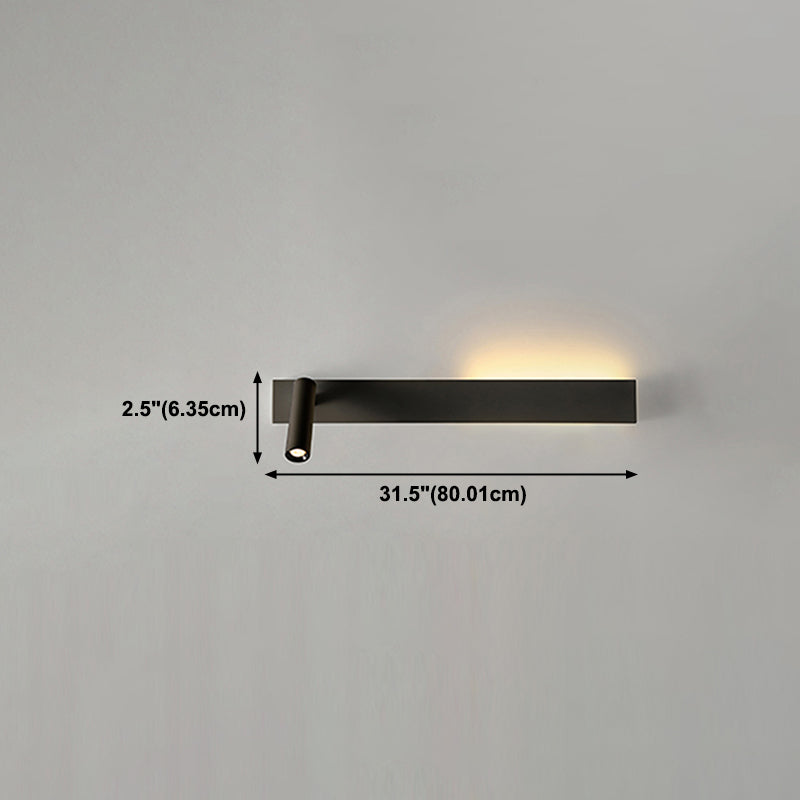 Metal Square Shape Wall Mount Lighting Modern 2-Lights Wall Mounted Light Fixture