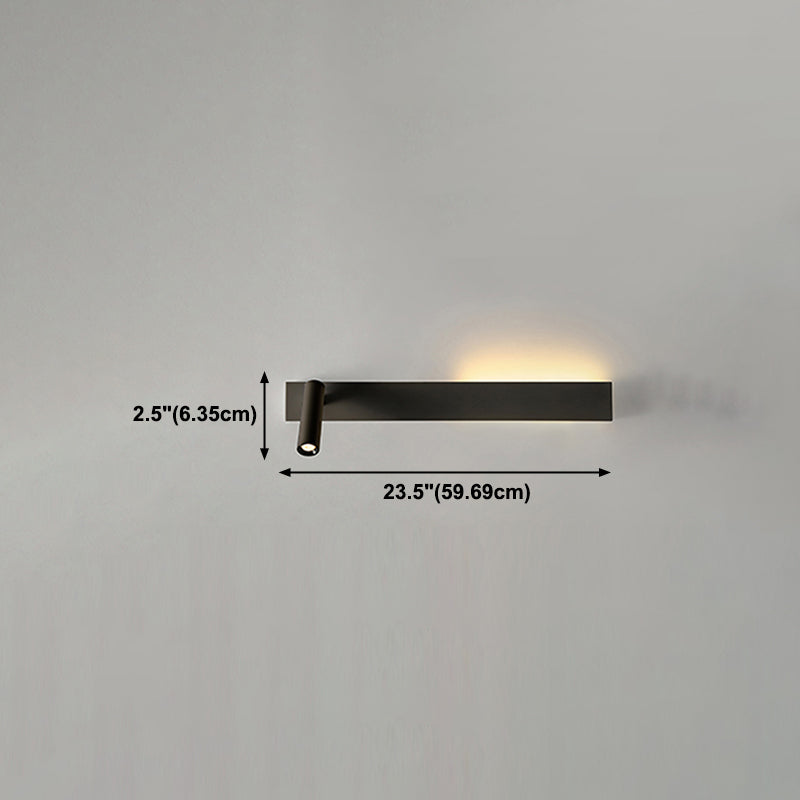 Metal Square Shape Wall Mount Lighting Modern 2-Lights Wall Mounted Light Fixture