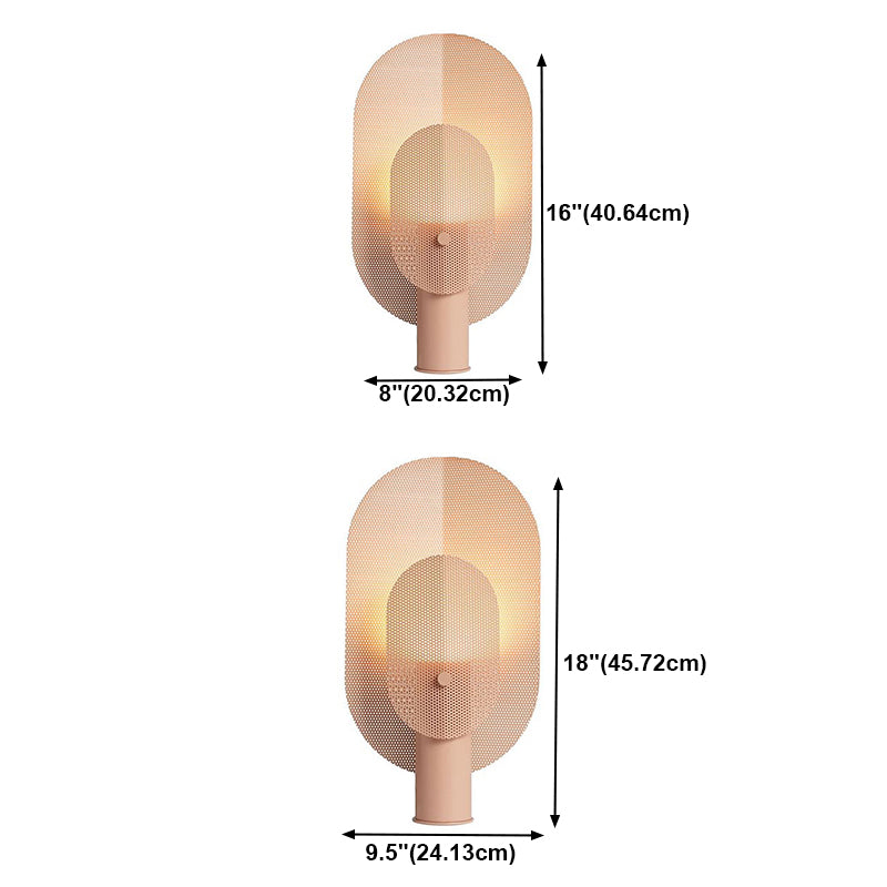 Modern Style Desk Lamp 1-Light Metal Table Lamp Fixture for Bedroom