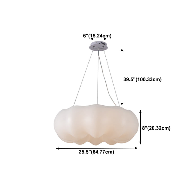 Circle Chandelier Pendant Light Modern LED Hanging Light Fixture