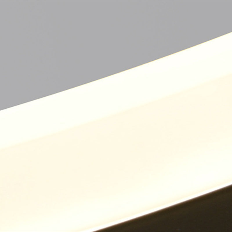 Rings Ceiling Pendant Light Modern Style LED Metal Hanging Chandelier