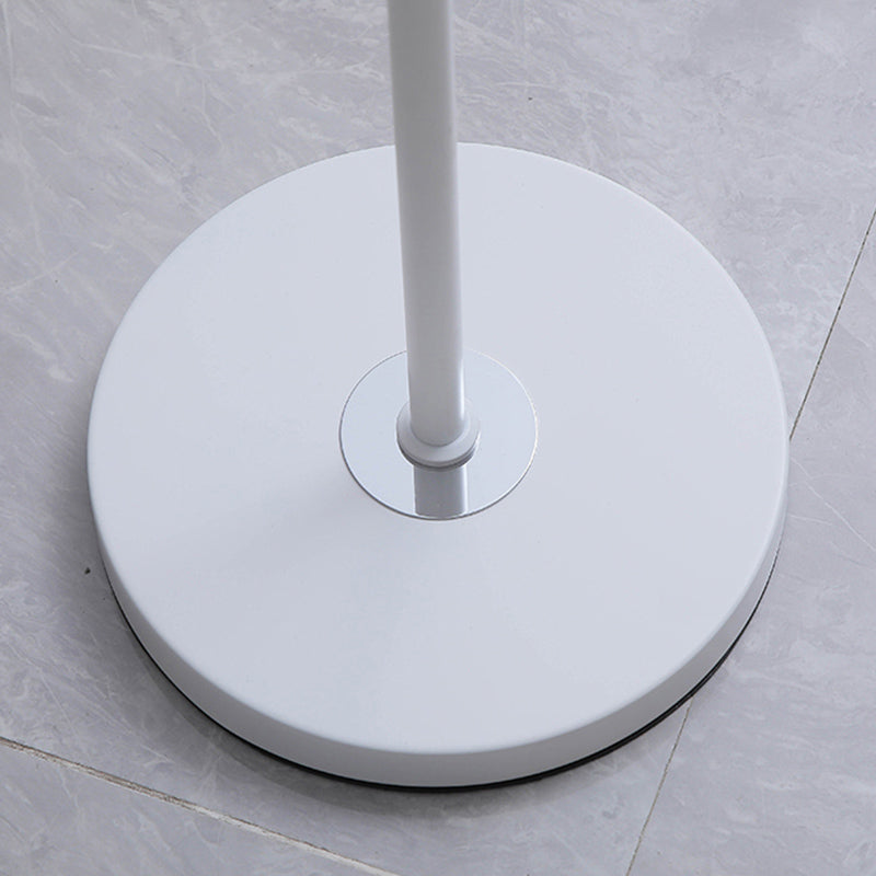 Modern Circle Shade Floor Lamp Metal 56" High LED Floor Light for Living Room