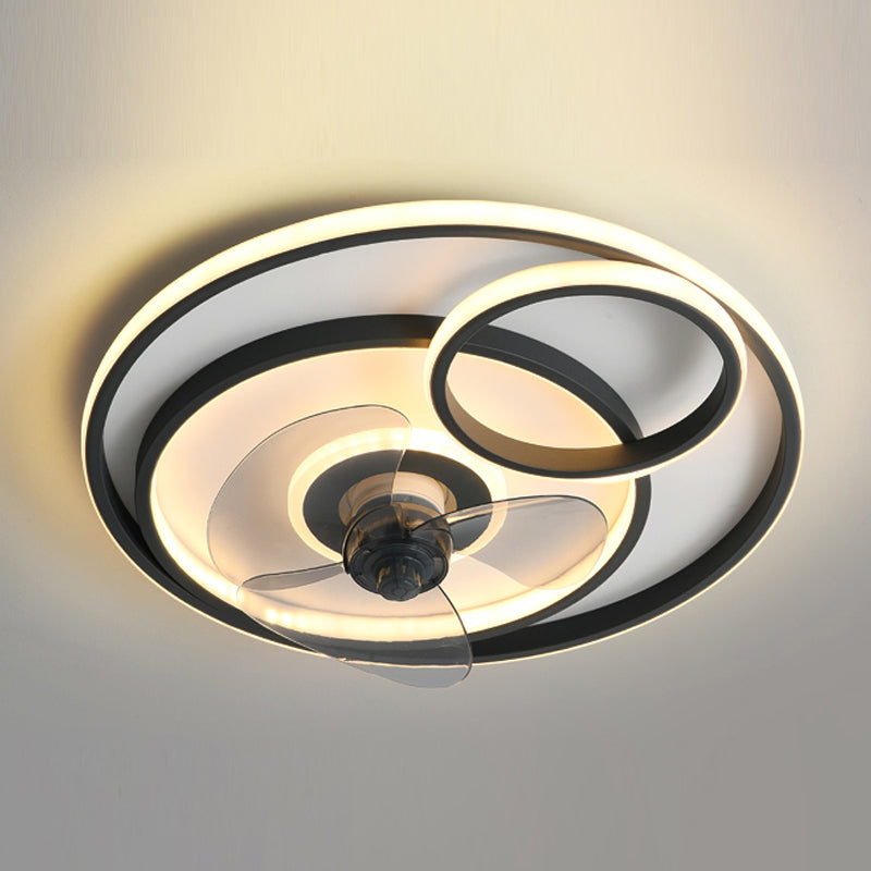 Metal Geometric Ceiling Pendant Modern Style Multi Lights LED Flush Lights