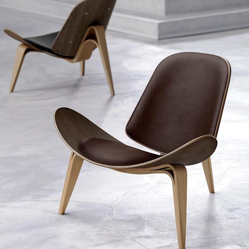 34.64" L x 30.70" W x 29.92" H Armless Side Chair Solid Wood Accent Chair