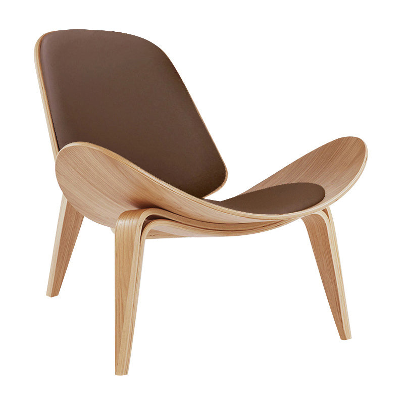 34.64" L x 30.70" W x 29.92" H Armless Side Chair Solid Wood Accent Chair
