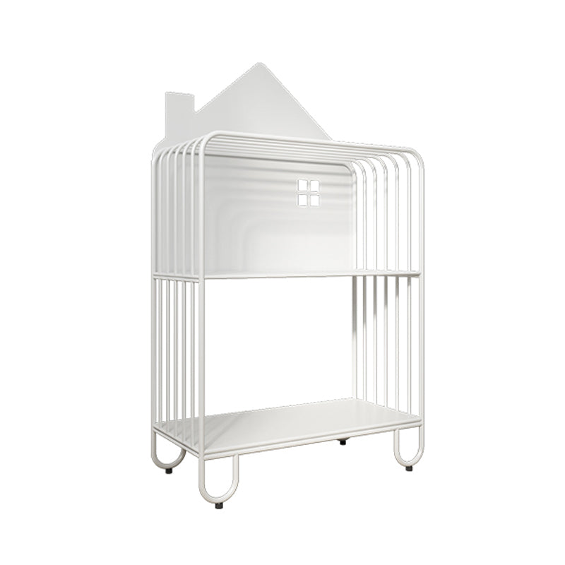 Scandinavian Style Bookshelf Open Back Bookcase for Office and Study Room