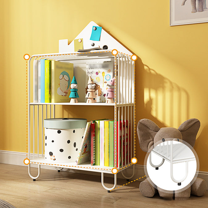 Scandinavian Style Bookshelf Open Back Bookcase for Office and Study Room