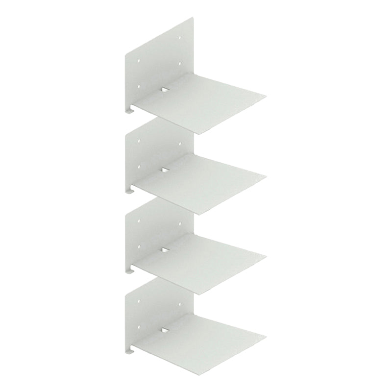 Wall Mounted Bookshelf Industrial Style Bookcase for Office and Study Room