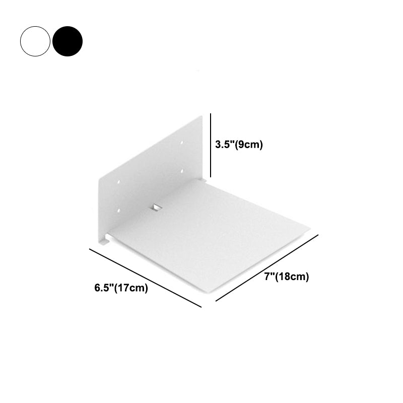 Wall Mounted Bookshelf Industrial Style Bookcase for Office and Study Room