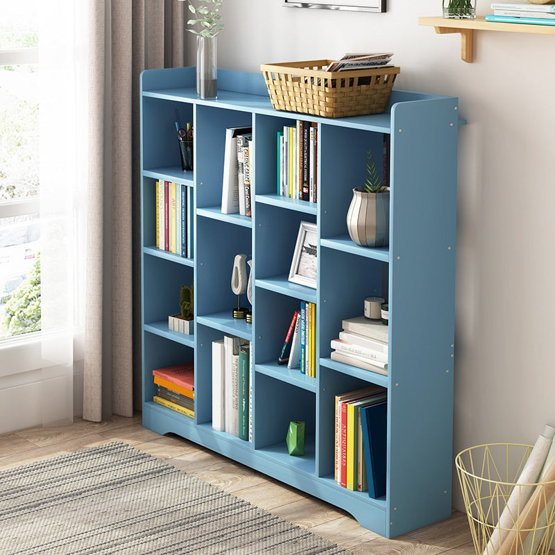 Engineered Wood Standard Bookcase Contemporary Open Back Bookcase