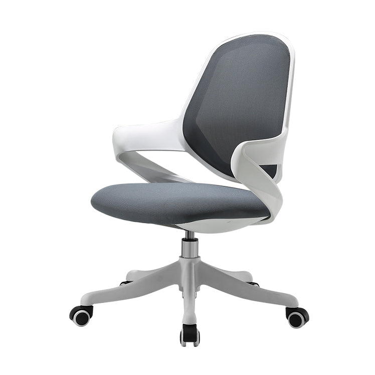 Lumbar Support Desk Chair Flip-Up Armrest Height-adjustable Office Chair