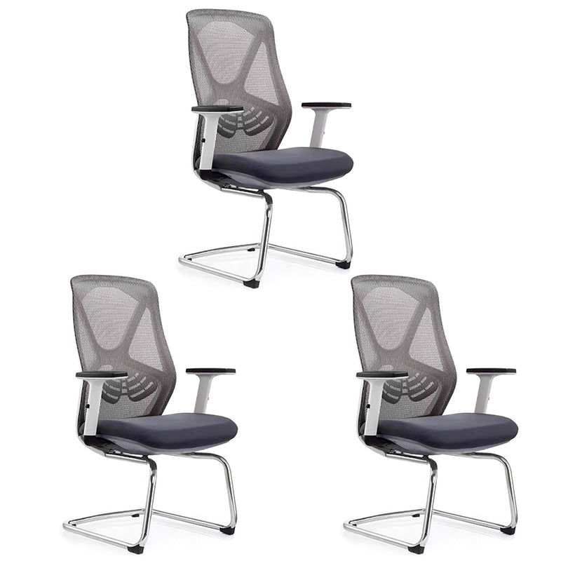 Modern & Contemporary Office Chair Fixed Arms High Back Ergonomic Mesh Task Chair
