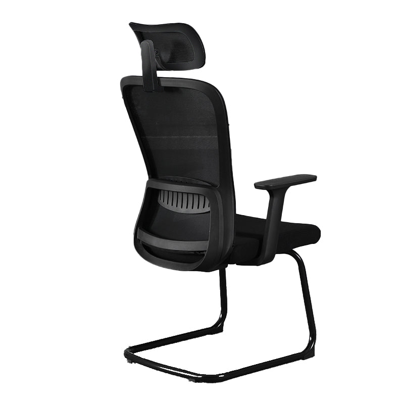 Modern & Contemporary Desk Chair No Wheels Mid Back Home Office Chair