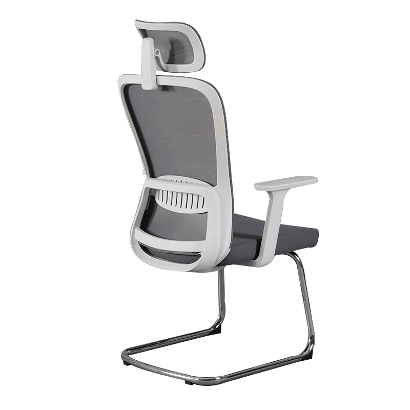 Modern & Contemporary Desk Chair No Wheels Mid Back Home Office Chair