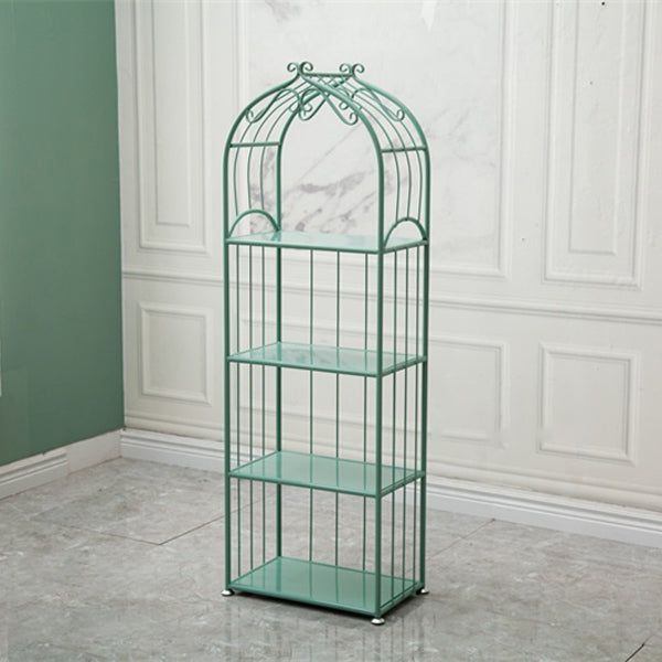 Iron Scandinavian Etagere Bookshelf Vertical Open Bookshelf for Living Room