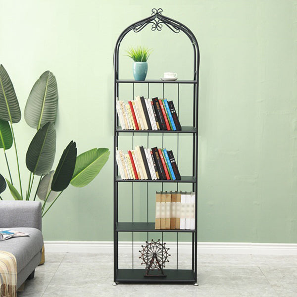 Iron Scandinavian Etagere Bookshelf Vertical Open Bookshelf for Living Room