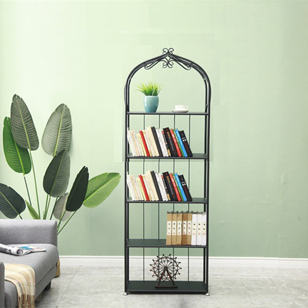 Iron Scandinavian Etagere Bookshelf Vertical Open Bookshelf for Living Room