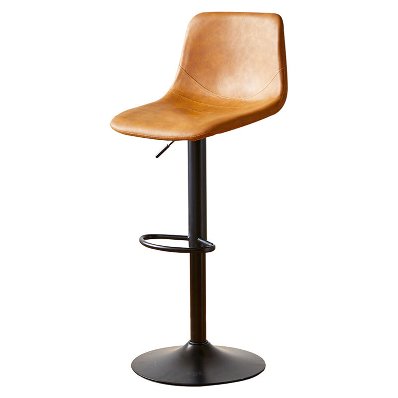 Industrial Liftable Bar-stool Metal Counter Bar Stool with Metal Legs