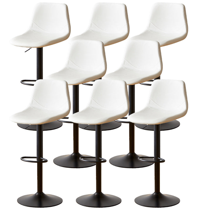 Industrial Liftable Bar-stool Metal Counter Bar Stool with Metal Legs