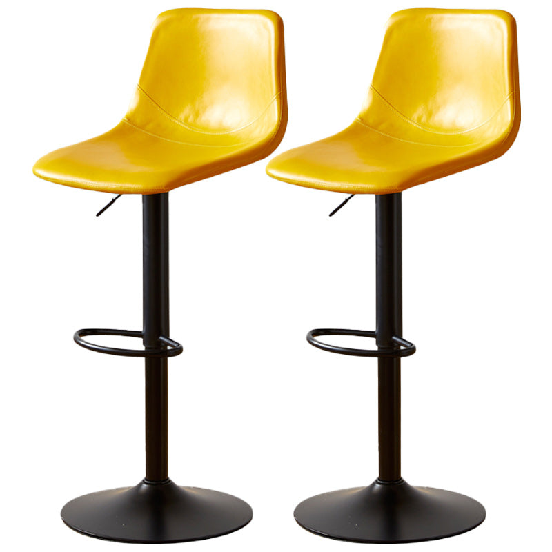 Industrial Liftable Bar-stool Metal Counter Bar Stool with Metal Legs