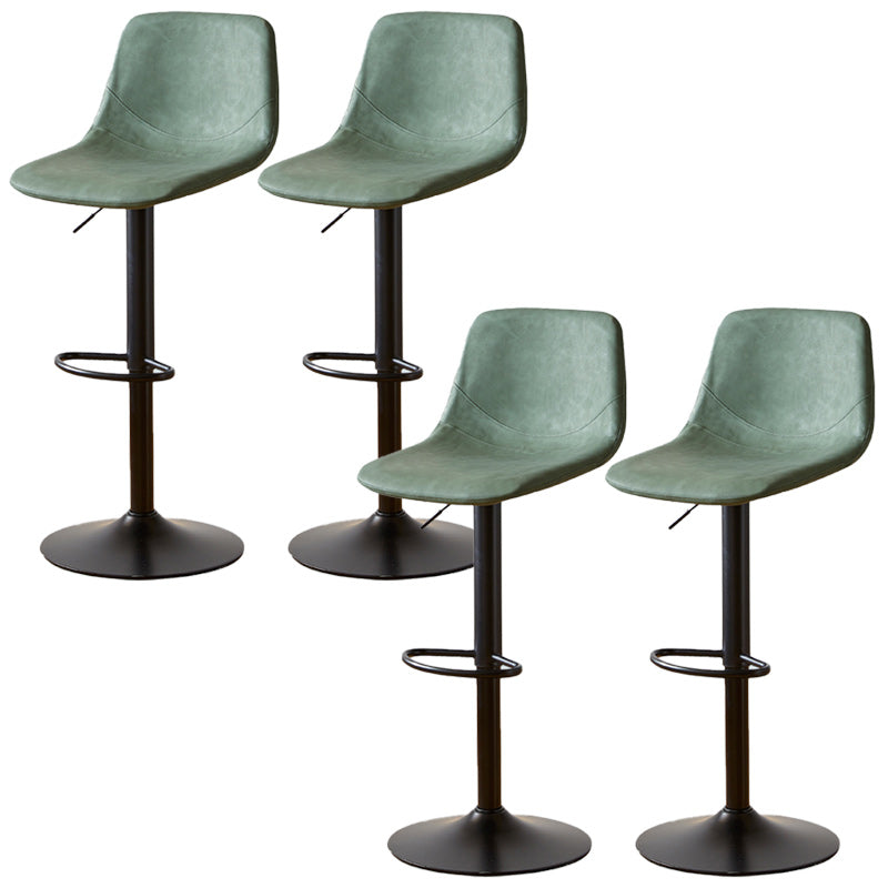 Industrial Liftable Bar-stool Metal Counter Bar Stool with Metal Legs