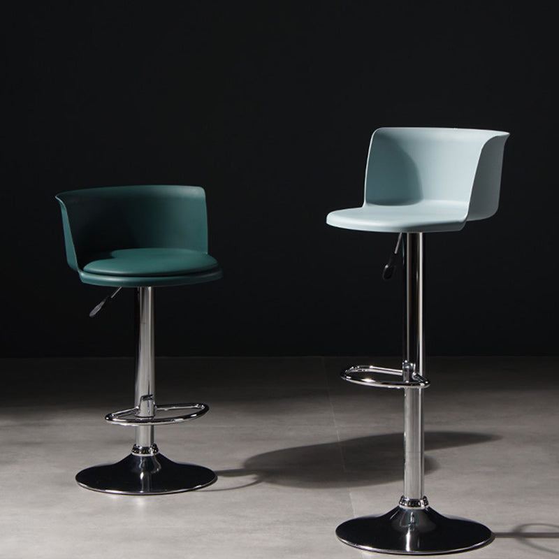 Modern Liftable Bar-stool Metal Counter Bar Stool with Metal Legs