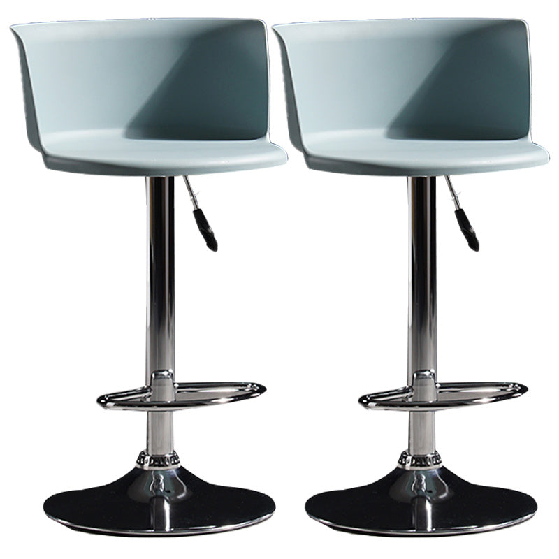 Modern Liftable Bar-stool Metal Counter Bar Stool with Metal Legs