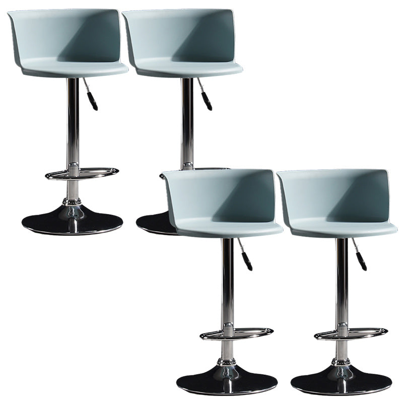 Modern Liftable Bar-stool Metal Counter Bar Stool with Metal Legs