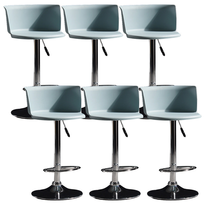 Modern Liftable Bar-stool Metal Counter Bar Stool with Metal Legs