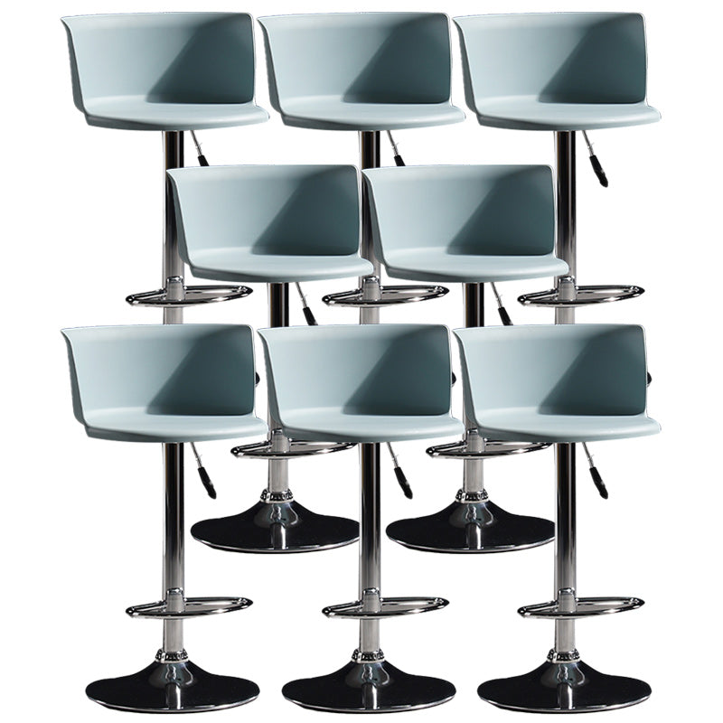 Modern Liftable Bar-stool Metal Counter Bar Stool with Metal Legs