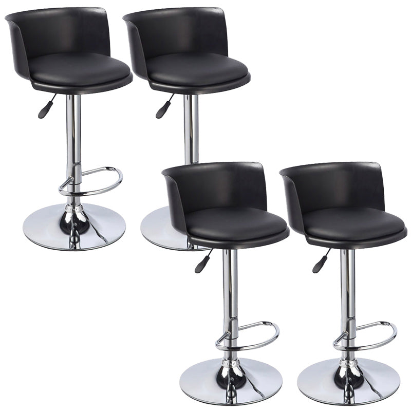 Modern Liftable Bar-stool Metal Counter Bar Stool with Metal Legs