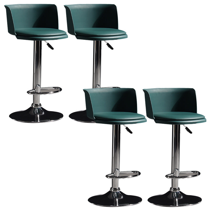Modern Liftable Bar-stool Metal Counter Bar Stool with Metal Legs