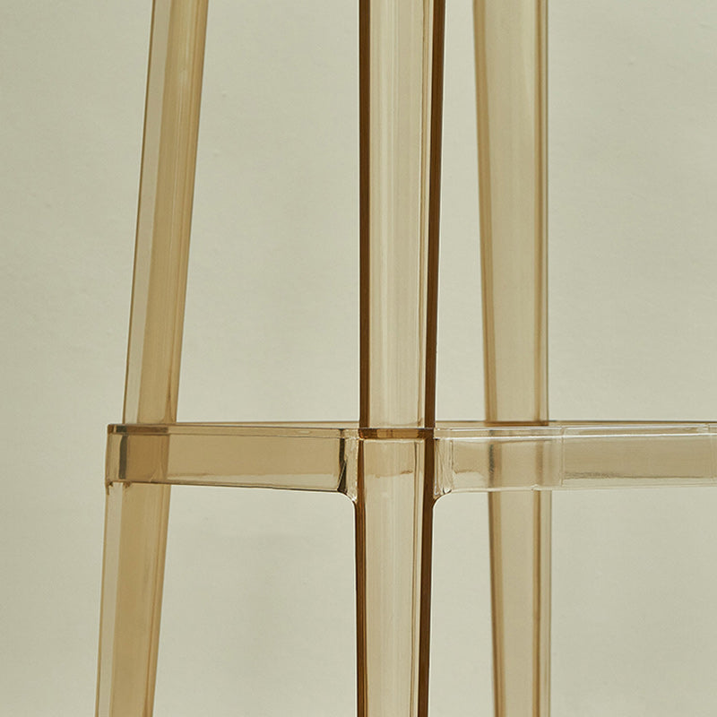 Contemporary Bar-stool Plastic Counter Bar Stool for Restaurant