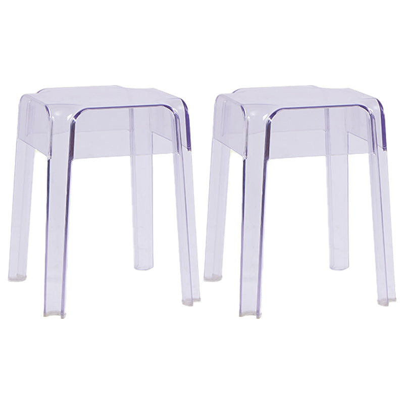 Contemporary Bar-stool Plastic Counter Bar Stool for Restaurant