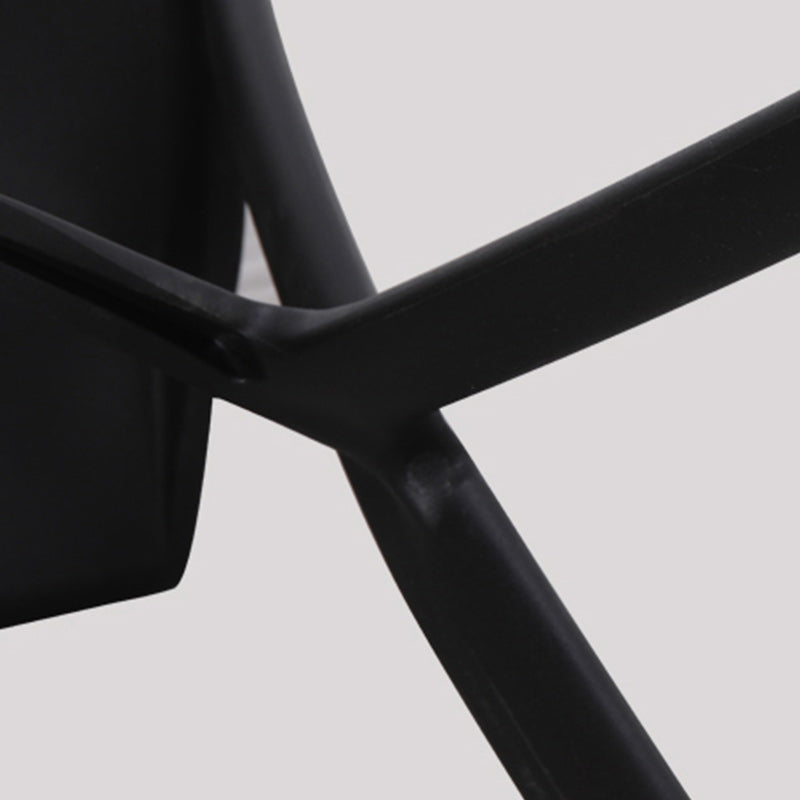 Nordic Stackable Bar-stool Plastic Counter Bar Stool for Home