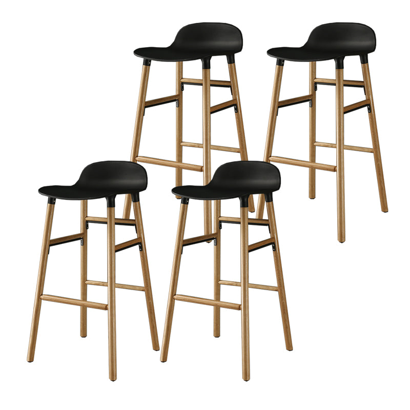 Modern Style Bar-stool Wooden Counter Bar Stool for Restaurant