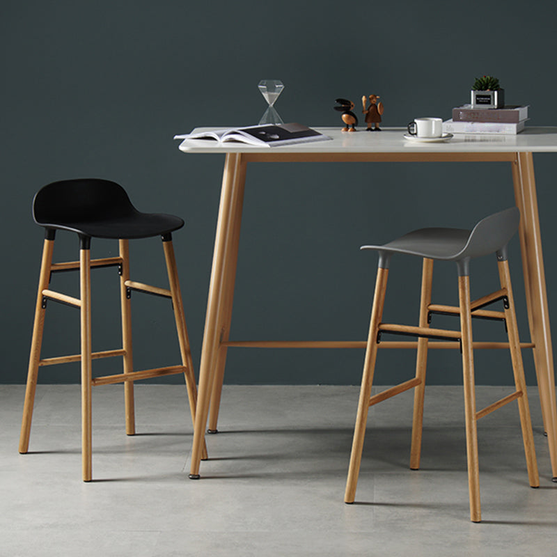 Modern Style Bar-stool Wooden Counter Bar Stool for Restaurant