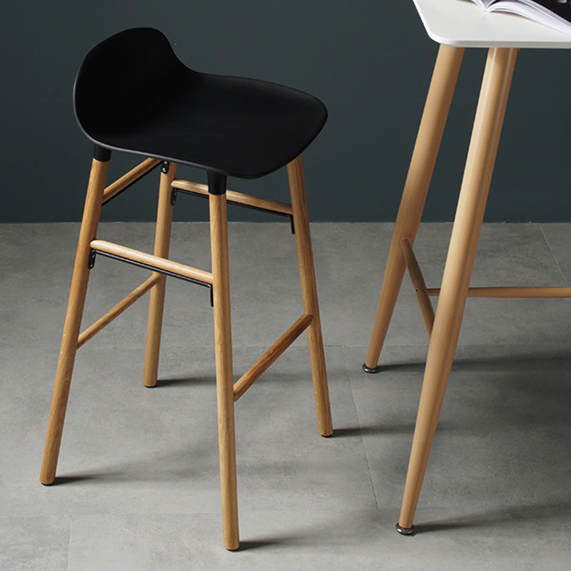 Modern Style Bar-stool Wooden Counter Bar Stool for Restaurant